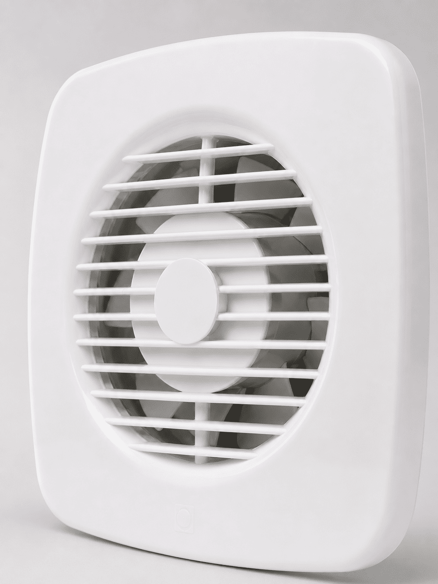Ev Tipi Dekoratif Aspiratör 16 W 180 m³/h Banyo Mutfak WC Havalandırma Çözümü