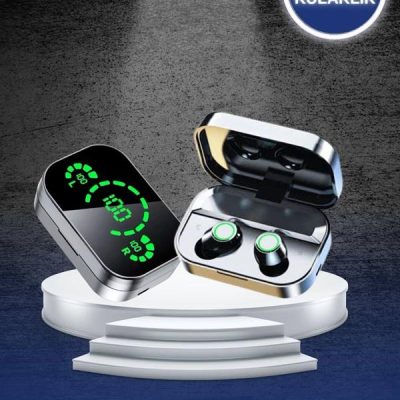 Dokunmatik Akıllı Saat Yeni Nesil Kulaklık Kampanyası Bluetooth Bağlantılı ANC Özelliği