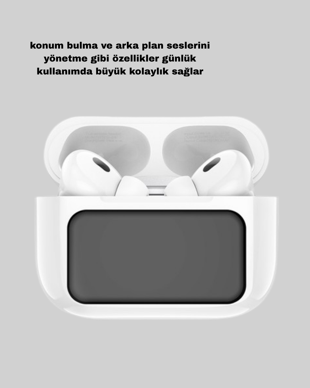 Powerbank Kutulu Dokunmatik Bluetooth Kulaklık – Gürültü Engelleme, Suya Dayanıklı
