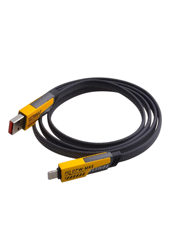 Dönüştürülebilir 4 Başlıklı Hızlı Şarj Kablosu – 1.2m, 65W, Dayanıklı ve Esnek Tasarım