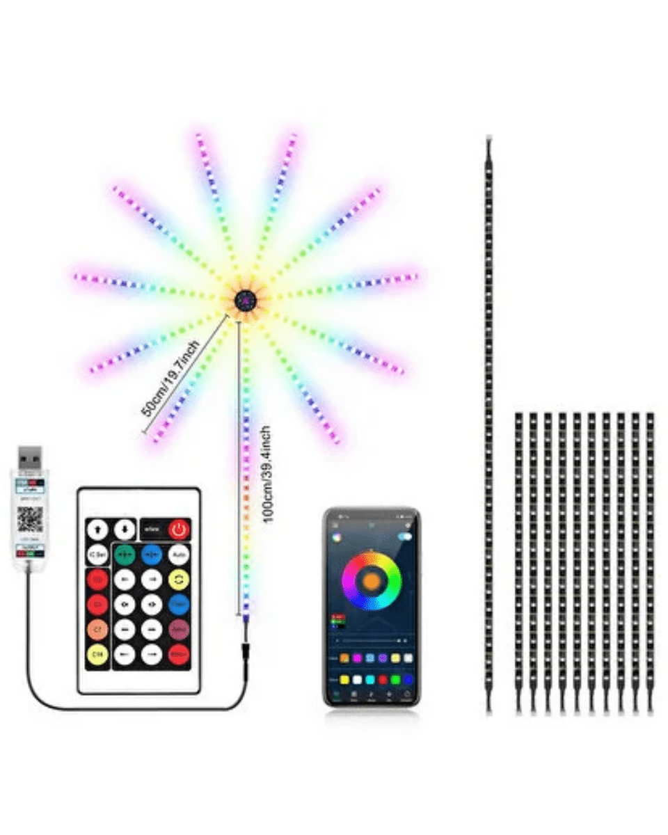 Uygulama Destekli RGB LED Duvar Aydınlatması Yeni Nesil