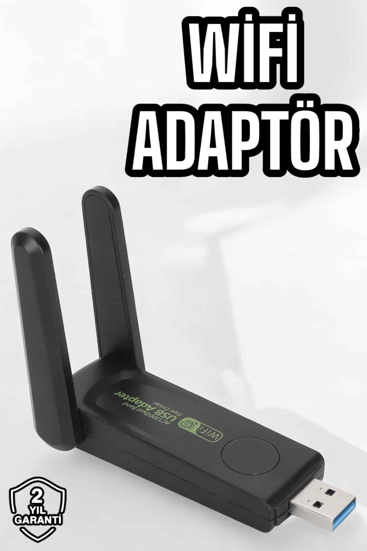 Dual Band Wifi Alıcı Adaptör USB 3.0 Destekli