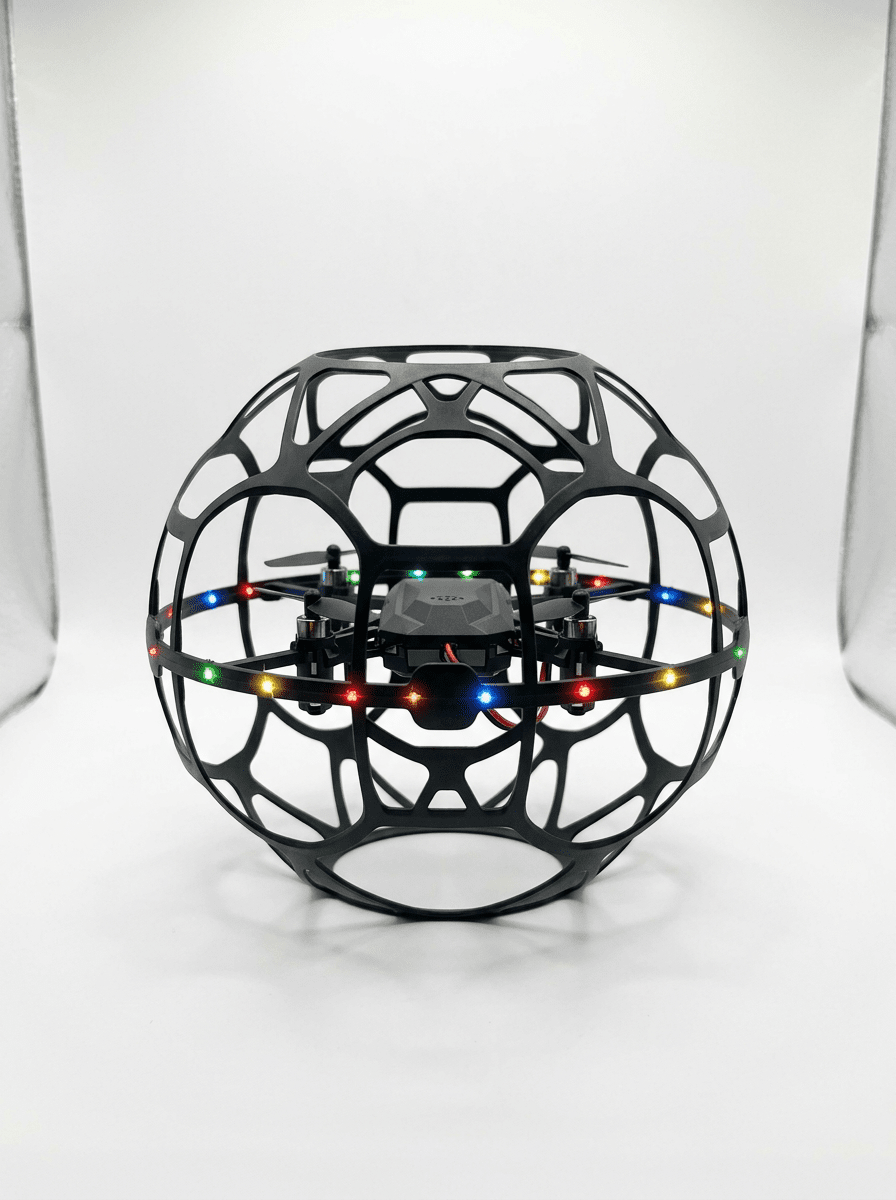 El Sensörlü Uçan Top Drone Çocuklar İçin LED Işıklı Eğlence Oyuncağı