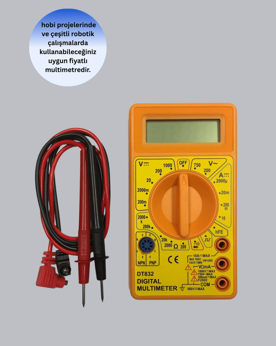 LCD Ekranlı Dijital Ölçü Aleti Ev ve Atölye Kullanımı Yeni Nesil