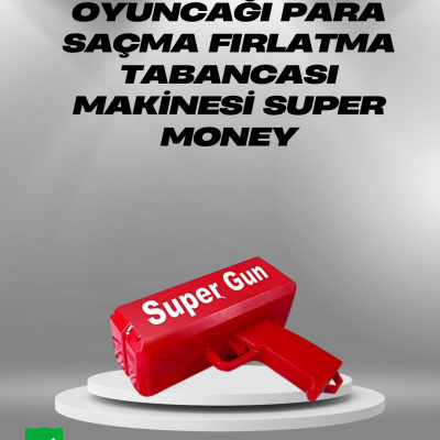 Elektrikli Money Gun Oyuncak Parti Tabancası