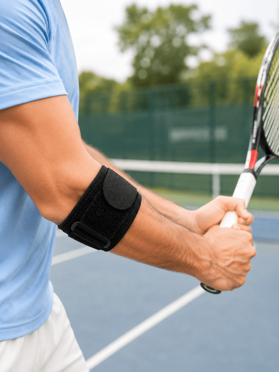 Sporcu Dirsek Bandı Tenisçi Golfçü Dirseği İçin Epikondilit Bandajı