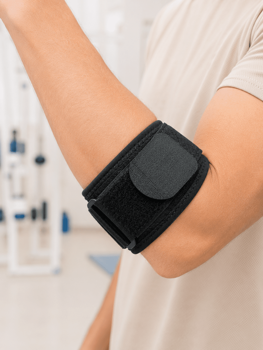 Sporcu Dirsek Bandı Tenisçi Golfçü Dirseği İçin Epikondilit Bandajı