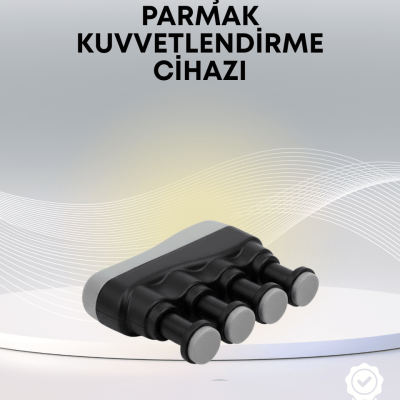 Ergonomik Parmak Egzersiz Aleti El ve Bilek Güçlendirici