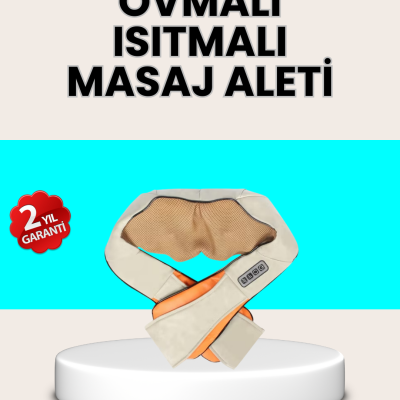 Ev Tipi Ovmalı Isıtmalı Boyun Omuz Bel Masaj Aleti Kolay Kullanım