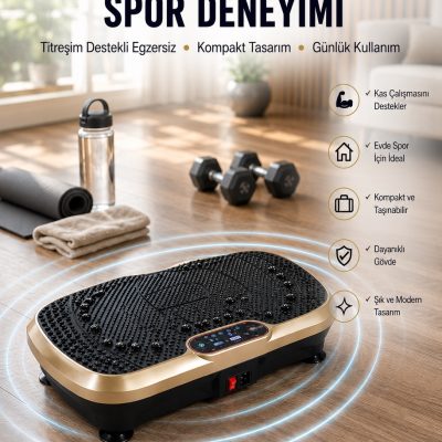 Ev Tipi Titreşimli Spor Aleti Yeni Nesil