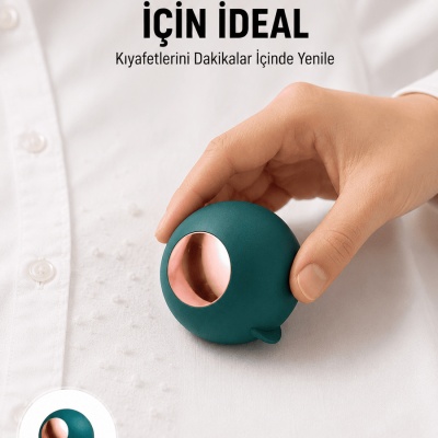 Evcil Hayvan Tüyü ve Tiftik Temizleyici Top – Giysi ve Mobilya İçin
