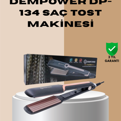 Evde Profesyonel Görünüm: DP-134 Tost Şekillendirici ile Kalıcı Stil