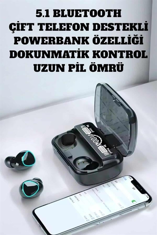 Extra Bass ve HD Ses ile Üstün Bluetooth 5.3 Kablosuz Kulaklık