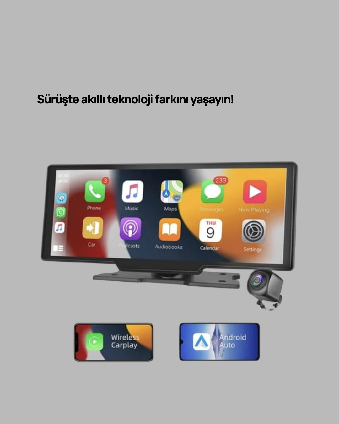 Fiat Egea, Linea, Doblo, Peugeot , Citroen C3, C4, Opel Astra, Corsa, Insignia Uyumlu 10.26” IPS Dokunmatik CarPlay Multimedya – 4K Ekran