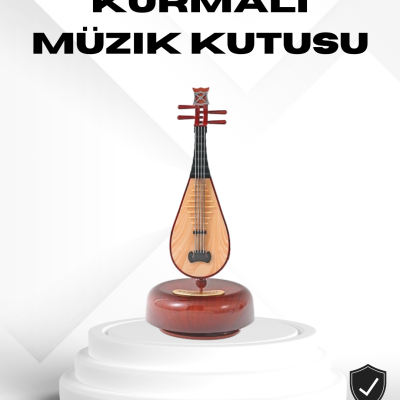 Figürlü Müzik Kutusu Zarif Melodili Dekoratif Model