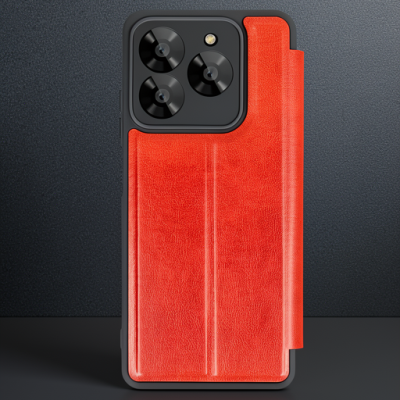 General Mobile Era 30 Kılıf Flip Cover - Kırmızı