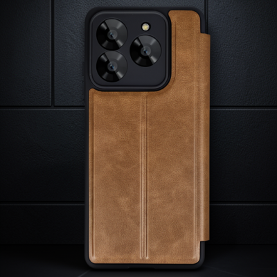 General Mobile Era 30 Kılıf Flip Cover - Taba