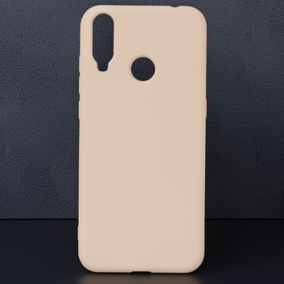 General Mobile Gm 10 Kılıf Nano İçi Kadife Silikon - Pudra