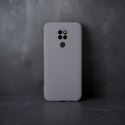 General Mobile Gm 20 Kılıf Nano İçi Kadife Silikon - Gri