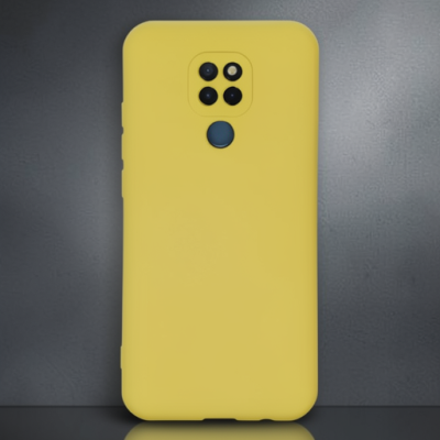 General Mobile Gm 20 Kılıf Nano İçi Kadife Silikon - Sarı