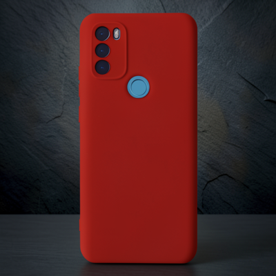 General Mobile Gm 21 Plus Kılıf Nano İçi Kadife Silikon - Kırmızı