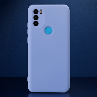 General Mobile Gm 21 Plus Kılıf Nano İçi Kadife Silikon - Lila