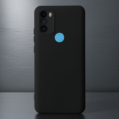 General Mobile Gm 21 Plus Kılıf Nano İçi Kadife Silikon - Siyah