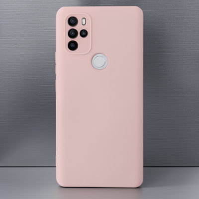 General Mobile Gm 21 Pro Kılıf Nano İçi Kadife Silikon - Pudra