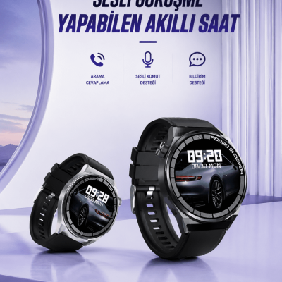 GT8 AKILLI SESLİ GÖRÜŞME YAPABİLEN SAAT
