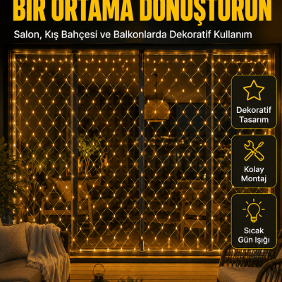 Gün Işığı Ağ LED ile Balkon ve Teraslarınıza Estetik Dokunuş
