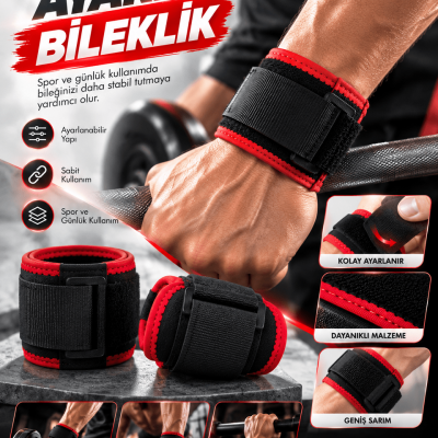 Günlük Kullanıma Uygun Ayarlanabilir Bileklik Cırt Cırtlı Pratik Tasarım