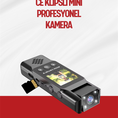 Hareket Algılayıcılı Taşınabilir Mini Kamera – 3MP Fotoğraf, Düşük Güç Tüketimi