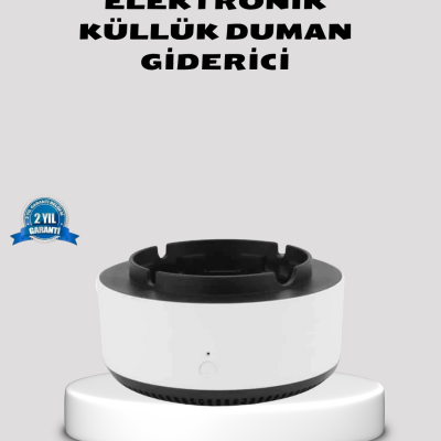 Hava Temizleyici Küllük – Sigara Dumanı Filtreli, Sessiz Çalışan, Şık Tasarım