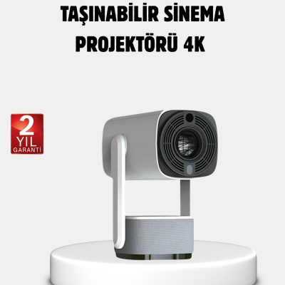 HD 720p Projeksiyon Cihazı – Geniş Ekran, 10.000 Saat Ampul Ömrü, Ev Sineması Deneyimi