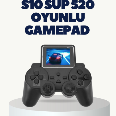 HDMI Destekli S10 Gamepad 520 Oyunlu TV’ye Bağlanabilir Atari 2025 Model