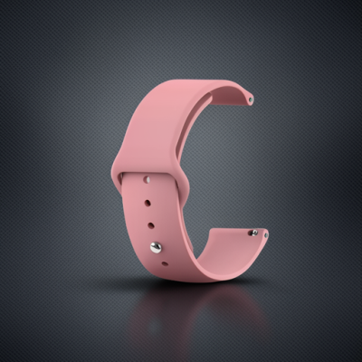 Huawei Gt4 41mm 18mm Klasik Kordon - Pembe