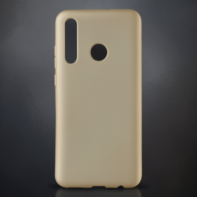 Huawei Honor 20 Lite Kılıf First Silikon - Gold