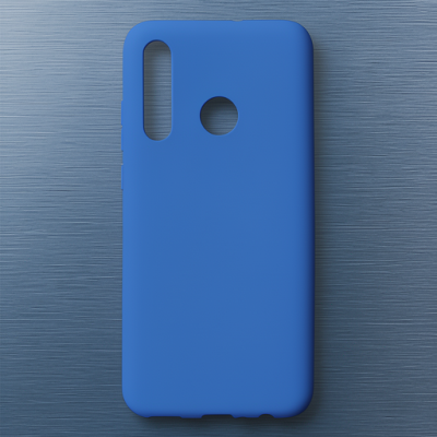 Huawei Honor 20 Lite Kılıf First Silikon - Mavi