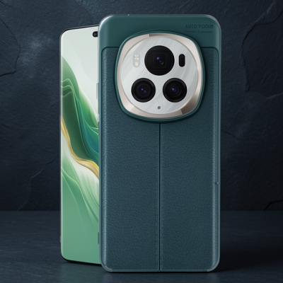 Huawei Honor Magic 6 Pro Kılıf Auto Focus Kapak - Koyu Yeşil