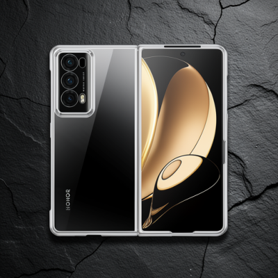 Huawei Honor Magic V2 Kılıf Jasper Kapak - Gümüş