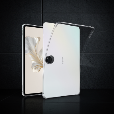 Huawei Honor Pad 9 Kılıf Anti Shock Tablet Silikon - Şeffaf