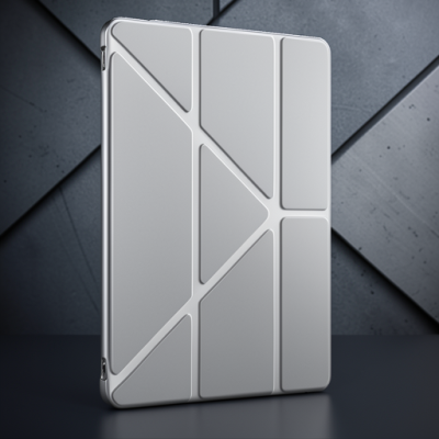 Huawei Honor Pad V9 Kılıf Kalemlikli Mars Tablet Kılıfı - Gri