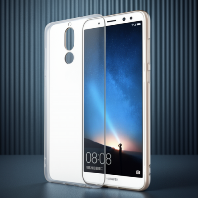 Huawei Mate 10 Lite Kılıf Lüx Şeffaf Silikon