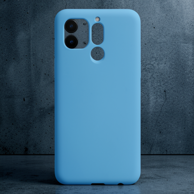 Huawei Mate 10 Lite Kılıf Nano İçi Kadife Silikon - Mavi