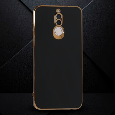 Huawei Mate 10 Lite Kılıf Volet Silikon - Siyah