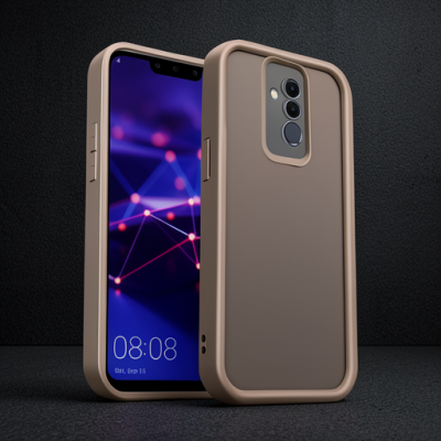 Huawei Mate 20 Lite Kılıf Viera Silikon - Kahverengi