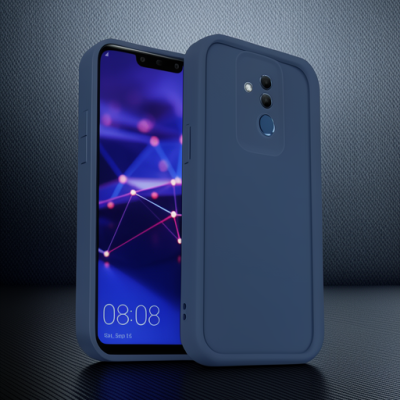 Huawei Mate 20 Lite Kılıf Viera Silikon - Lacivert