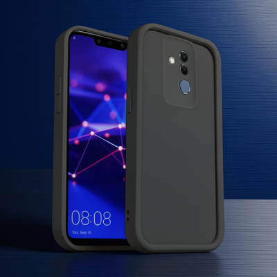 Huawei Mate 20 Lite Kılıf Viera Silikon - Siyah