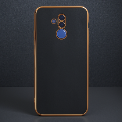 Huawei Mate 20 Lite Kılıf Volet Silikon - Siyah