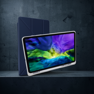 Huawei Matepad Se Kılıf Kalemlikli Mars Tablet Kılıfı - Lacivert